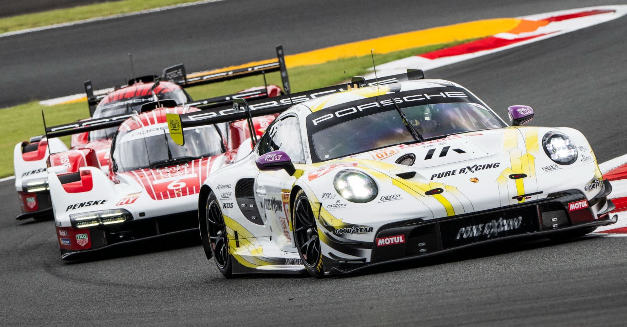 Porsche GT3 pack racing